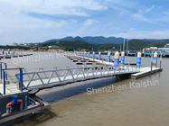 Customized Marina Floating Platform Aluminum Alloy Floating Docks For Ship Boat Yacht