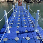 High Durability Modular Plastic Floating Dock Easy Installation Corrosion Resistant