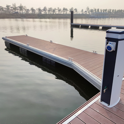 Durable Aluminum Alloy Floating Dock Pontoon 0.2mm - 15mm Customized