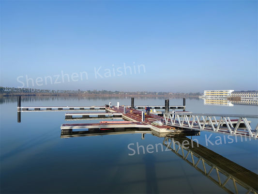 Customized LLDPE Floaters Floating Dock with 15-20 Years Lifespan and 275kg/square Meters Load Capacity for Marine Docking Solutions
