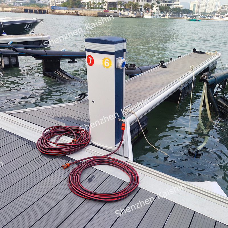 Marina Aluminium Alloy Floating Dock Finger Floating Pontoon Jetty Marine Dock