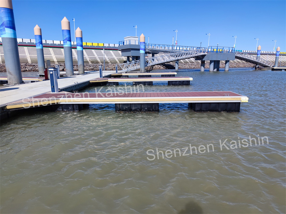 Aluminium Alloy Marine Floating Finger Dock Kaishin Commercial Harbour Pontoons