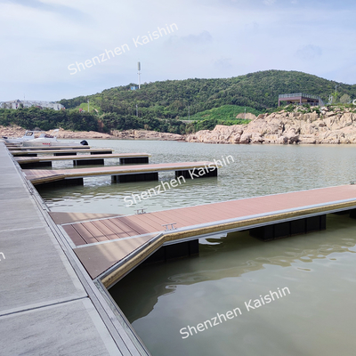 Özelleştirilebilir Marina Parmak İskelesi Deniz Yüzer Ponton Yat Teknesi Yüzer Köprü Kullanımı