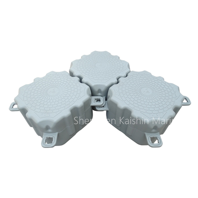 Hassle-Free Bolts Blue Flexible Water Dock HDPE Hızlı ve Çaba Yoksun Docking için Yüzen Pontoon