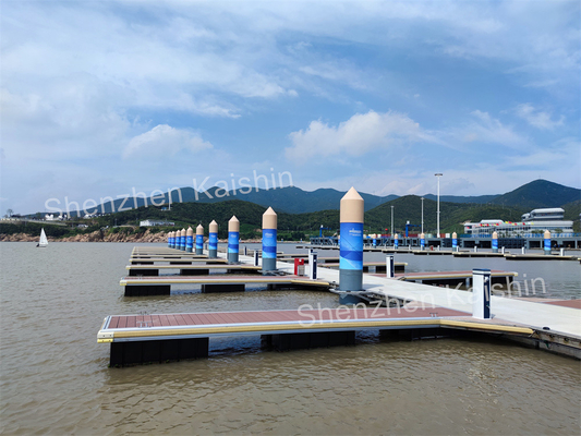 Özel Alüminyum Yüzer İskele 15-20 Yıl Ömürlü WPC Decking ile
