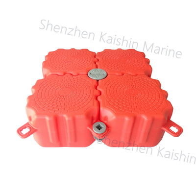 HDPE Modüler Yüzen Rıhtım Jet Kayak Teknesi için Taşınabilir Yüzen Küp Pontoon
